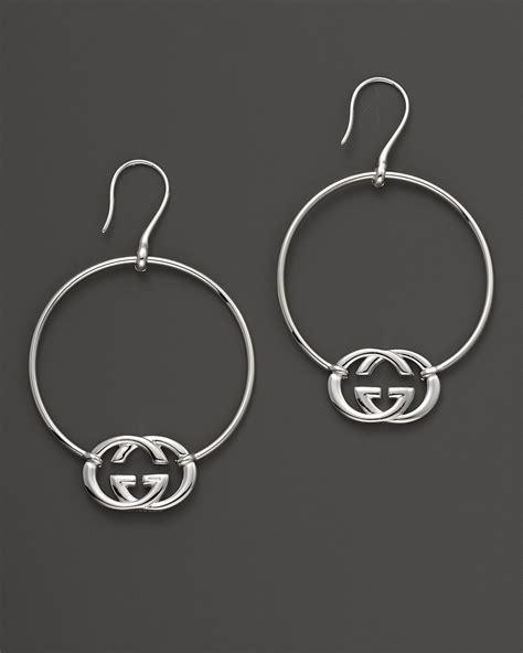 gucci britt hoop earrings